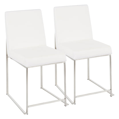 High Back Fuji Dining Chair - Set of 2