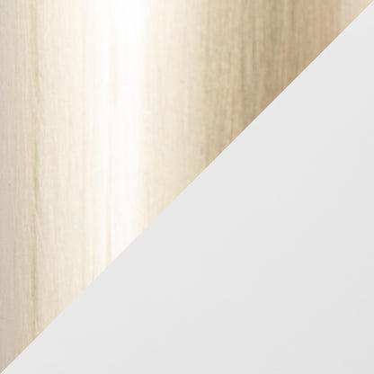 Marcel Counter Table, Gold/White