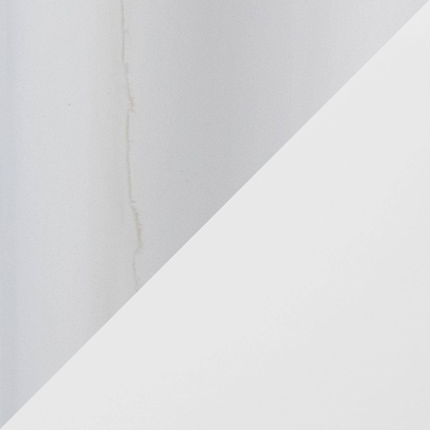 Marcel Counter Table, Chrome/White