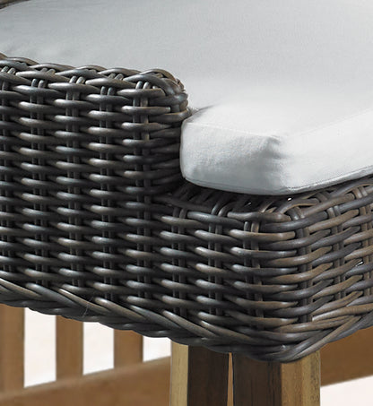 Outdoor Alfresco Dining Chair - Crocodile Rattan
