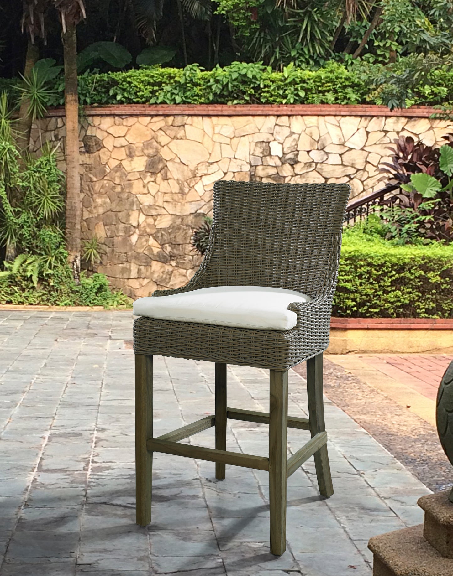 Outdoor Alfresco Barstool - Kubu Grey