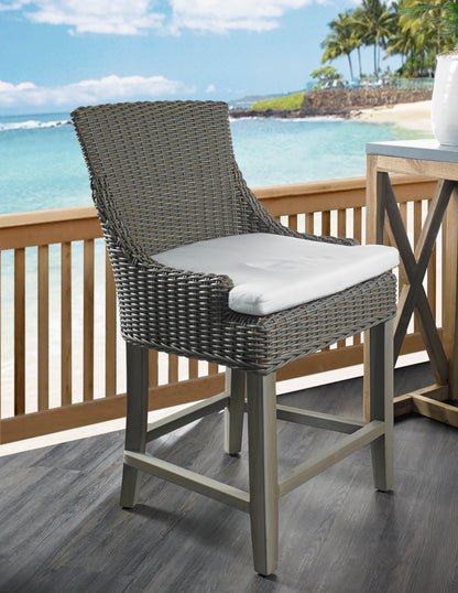 Outdoor Alfresco Counter Stool - Kubu Grey