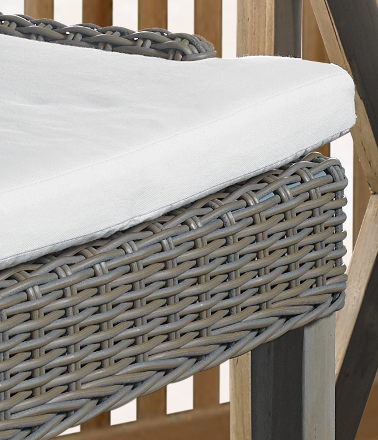 Outdoor Alfresco Counter Stool - Kubu Grey