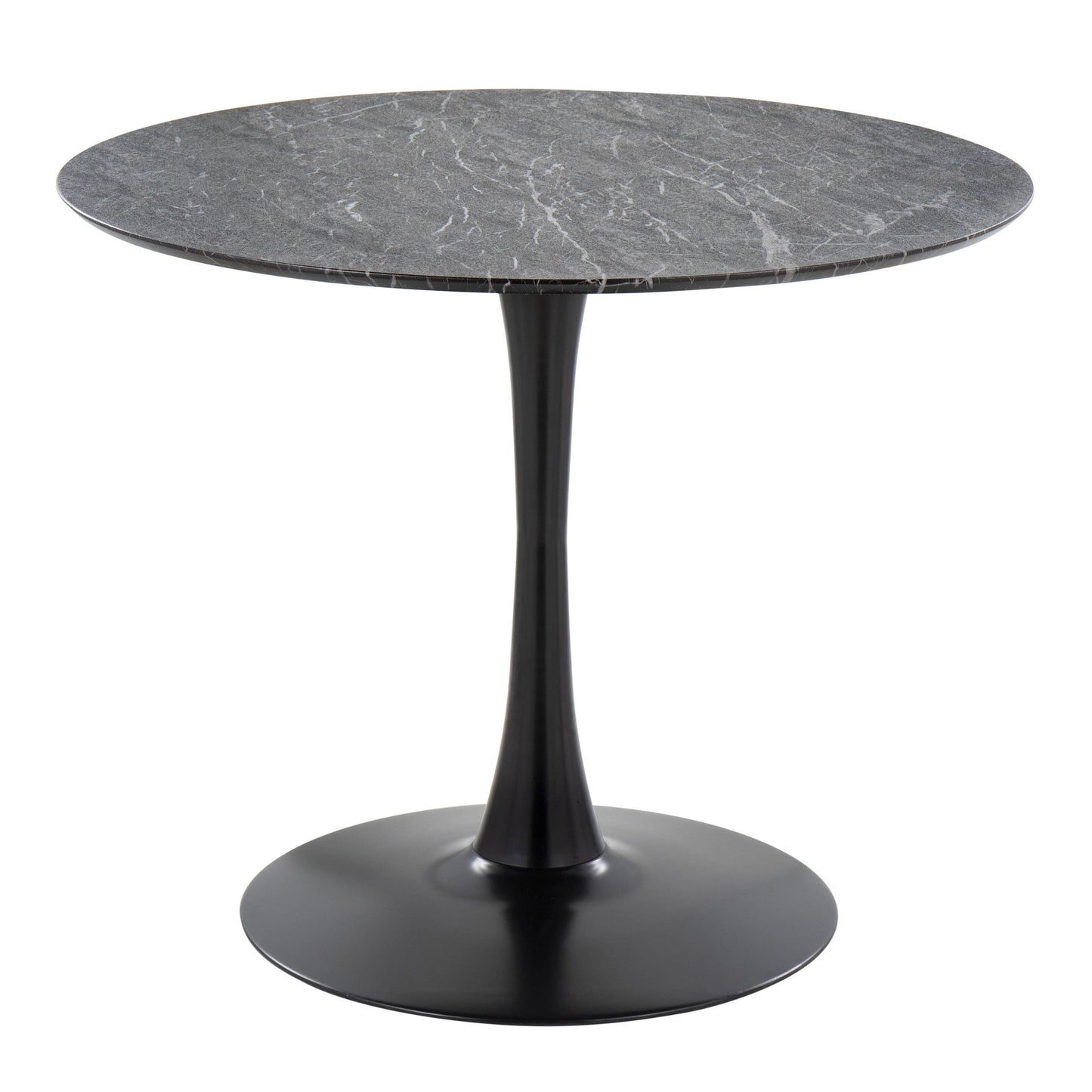Pebble Mod Table, Black/Black