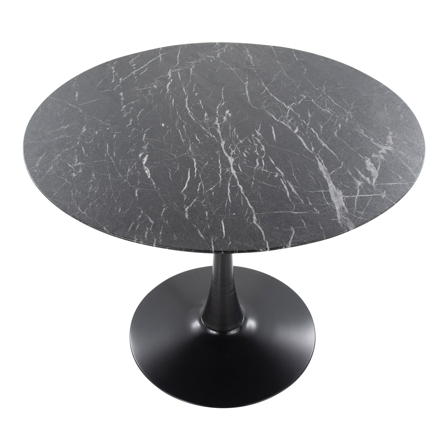 Pebble Mod Table, Black/Black