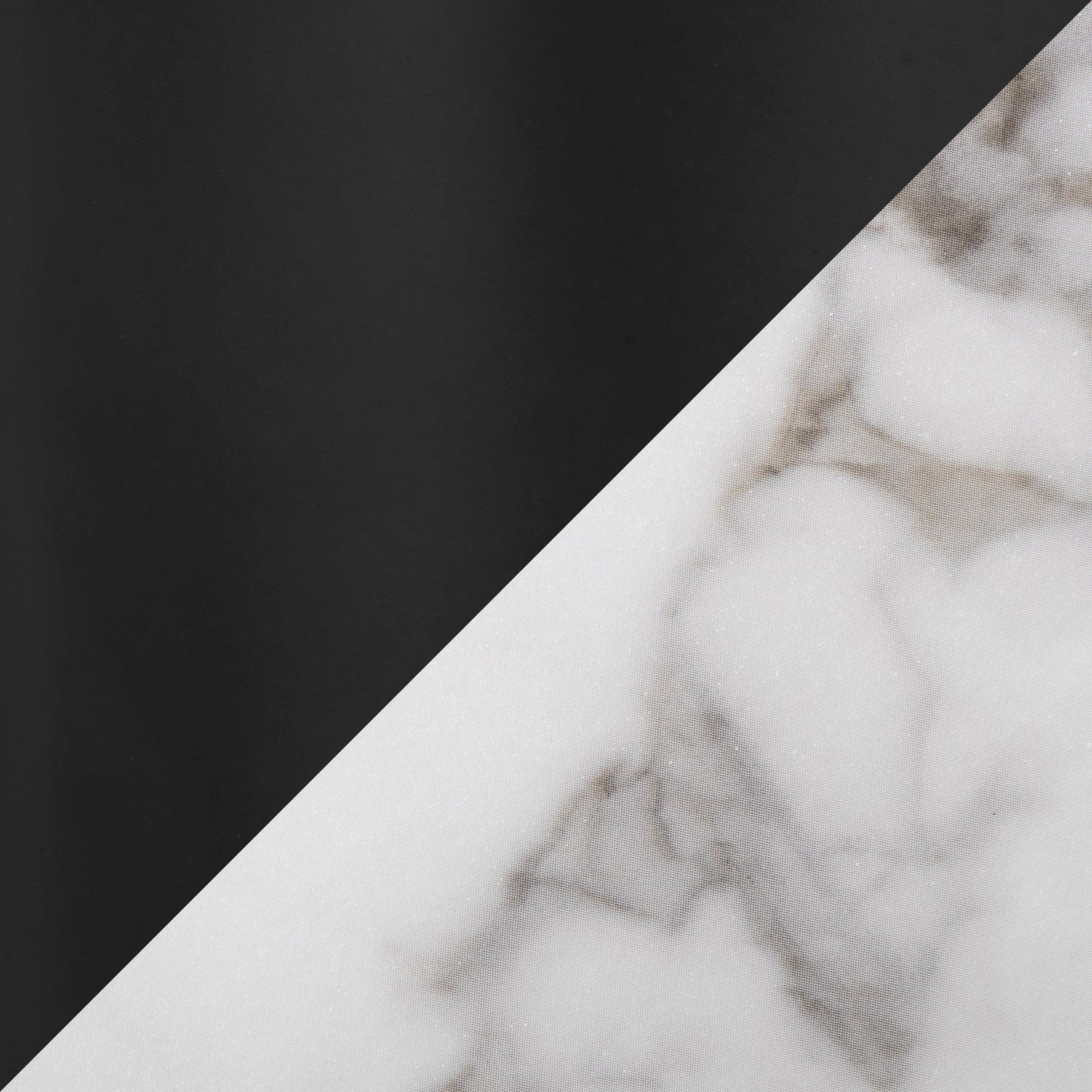 Pebble Mod Table, Black/White