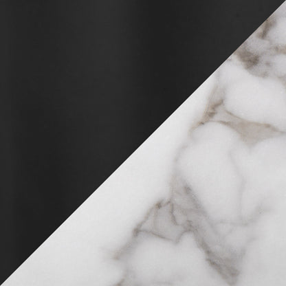 Pebble Mod Table, Black/White