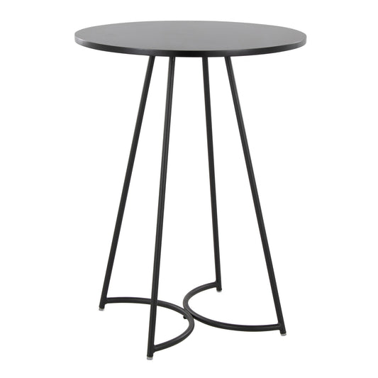 Cece Counter Table, Black/Black