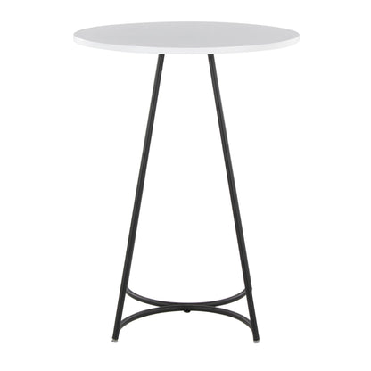 Cece Counter Table, Black/White