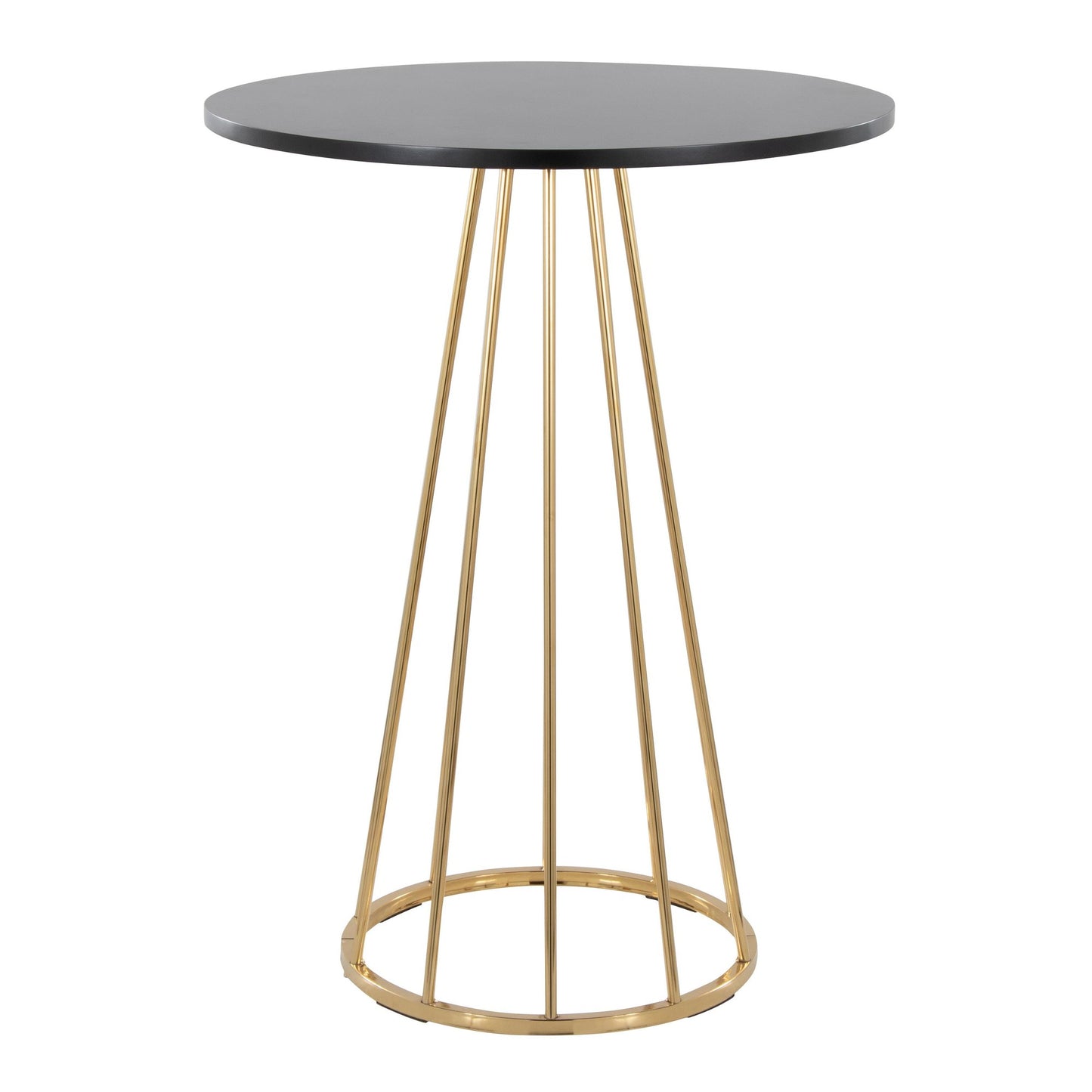Canary Counter Table, Gold/Black