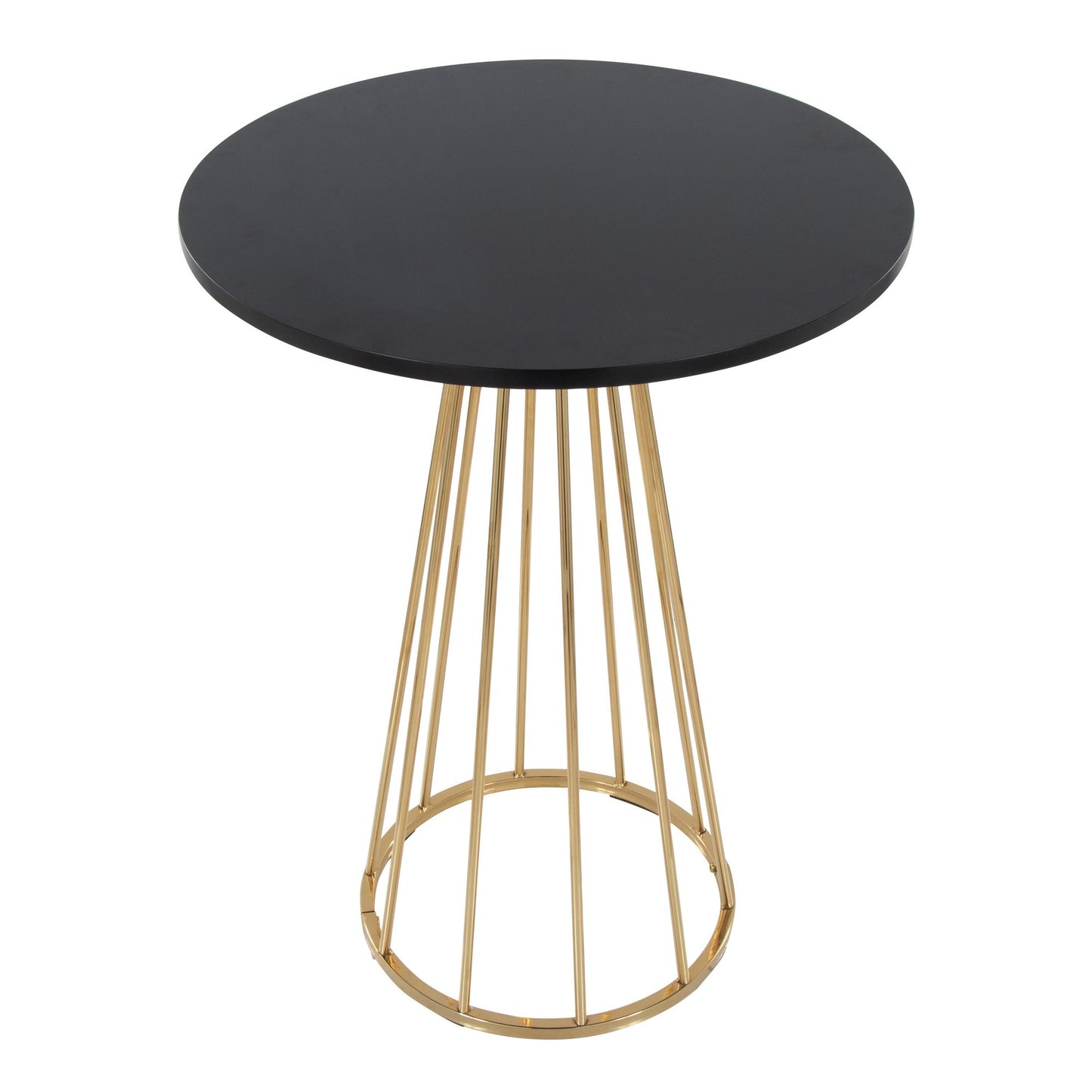 Canary Counter Table, Gold/Black