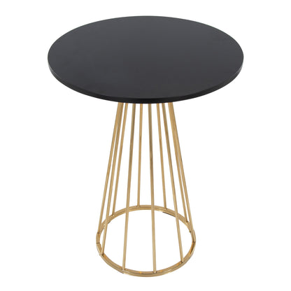 Canary Counter Table, Gold/Black