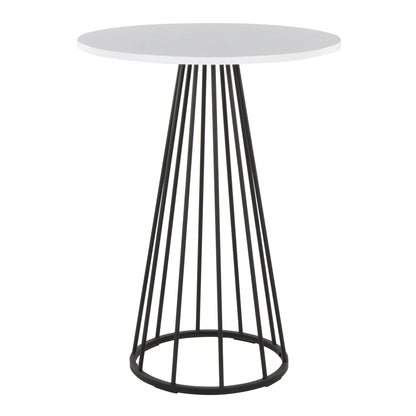 Canary Counter Table, Black/White