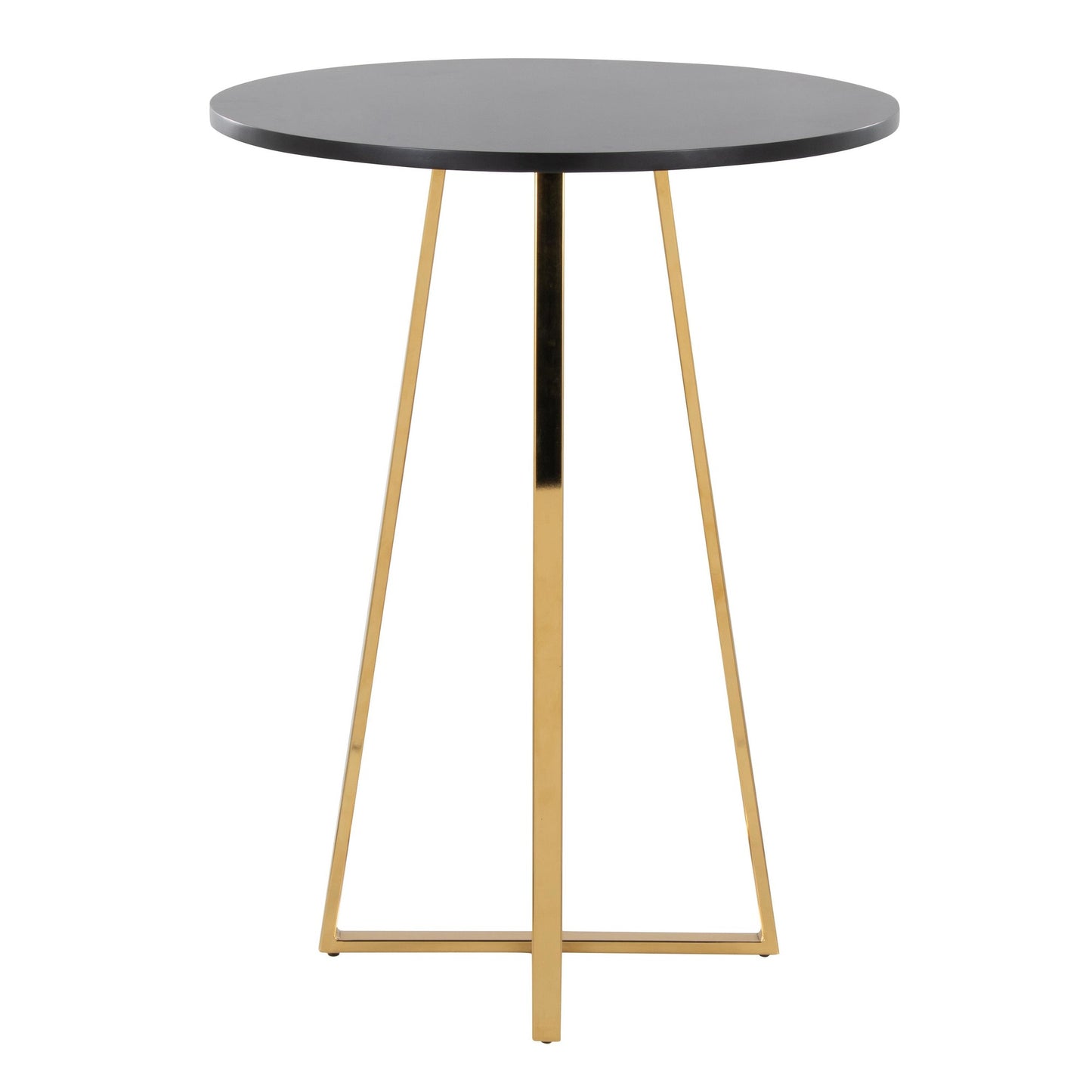 Cosmo Counter Table, Gold/Black