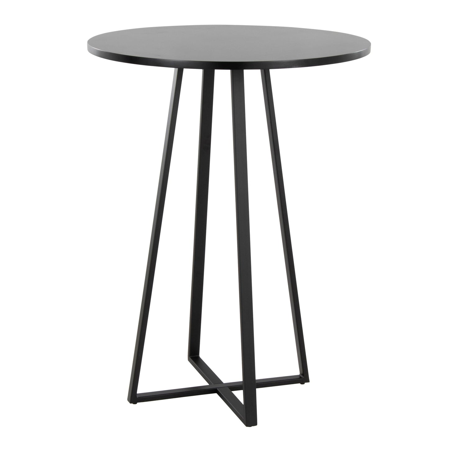 Cosmo Counter Table, Black/Black