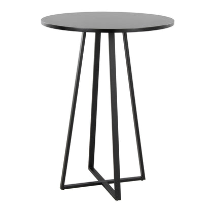 Cosmo Counter Table, Black/Black