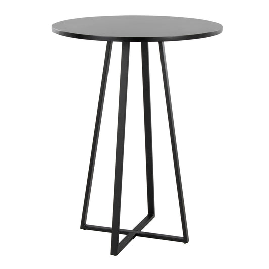 Cosmo Counter Table, Black/Black