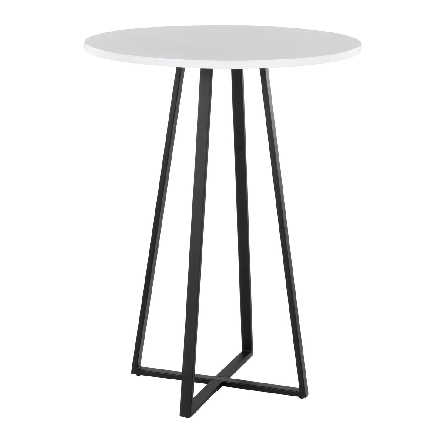 Cosmo Counter Table, Black/White