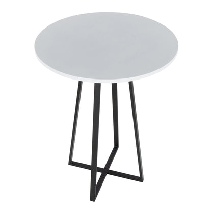 Cosmo Counter Table, Black/White