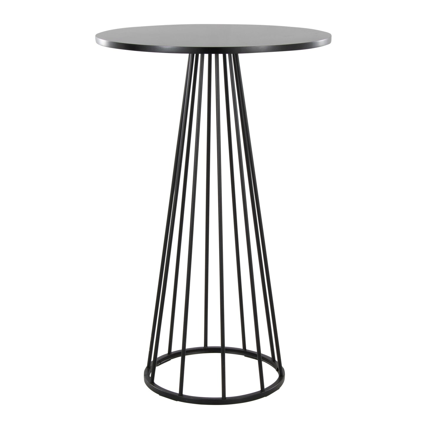 Canary Bar Table, Black/Black
