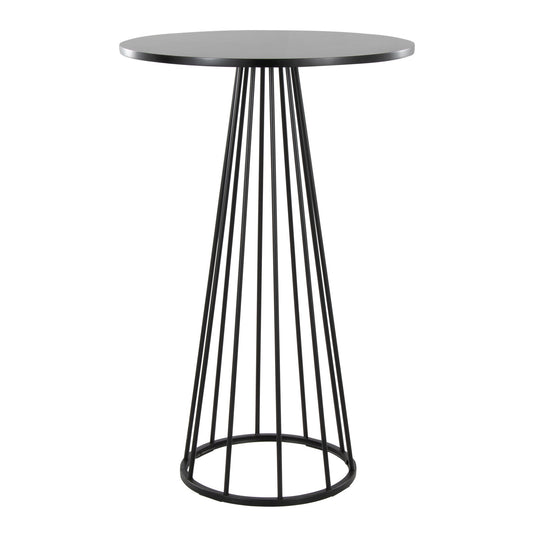 Canary Bar Table, Black/Black