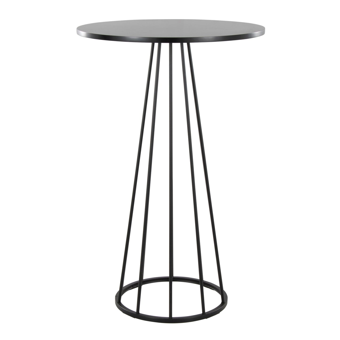Canary Bar Table, Black/Black
