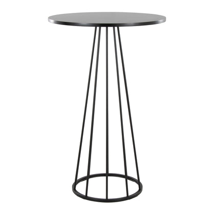 Canary Bar Table, Black/Black