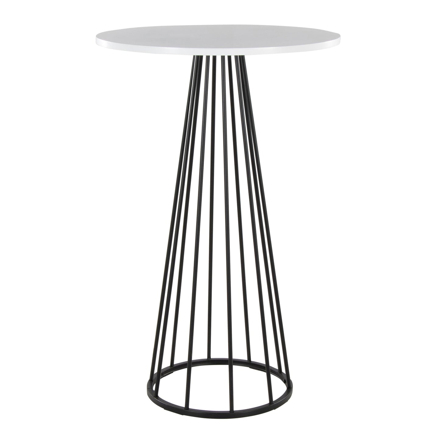 Canary Bar Table, Black/White