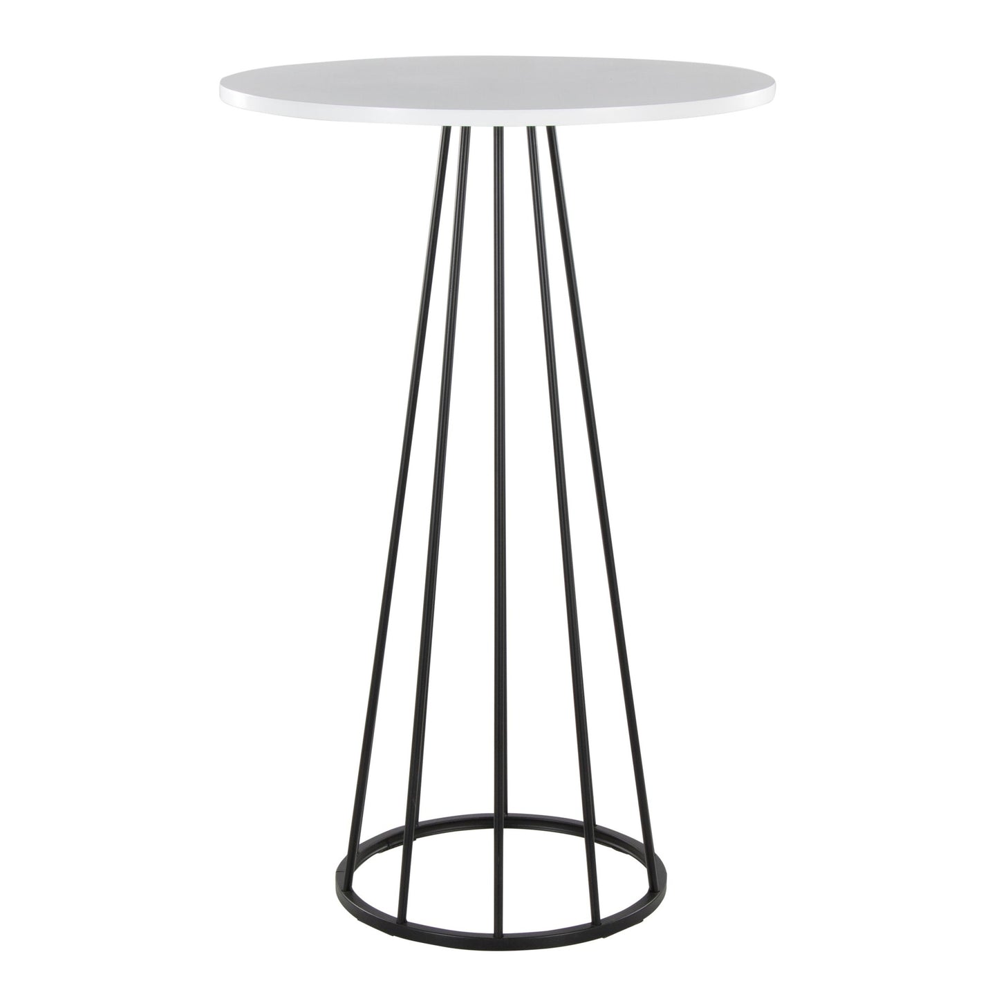 Canary Bar Table, Black/White
