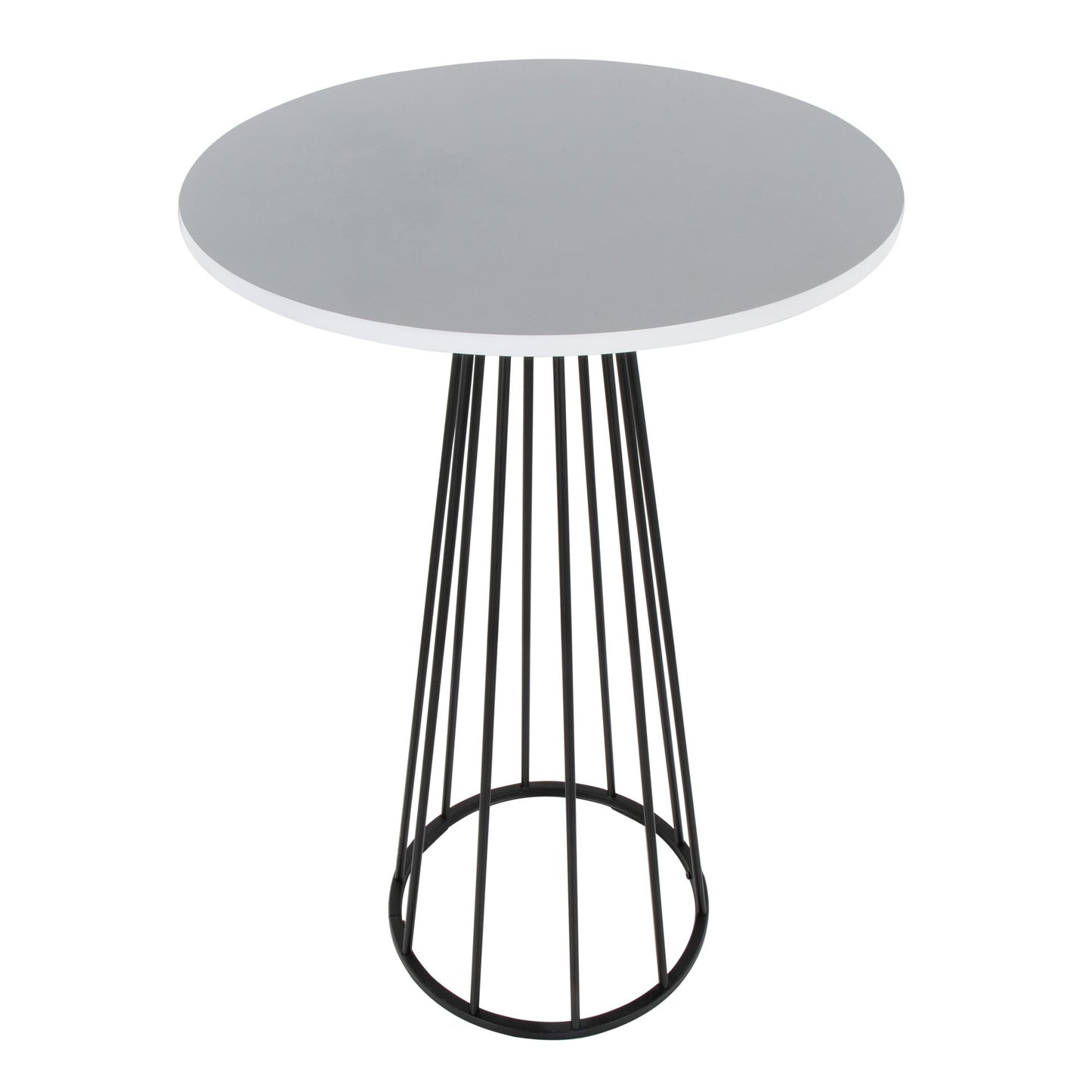 Canary Bar Table, Black/White