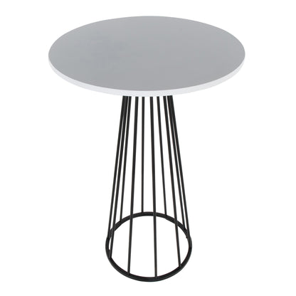 Canary Bar Table, Black/White