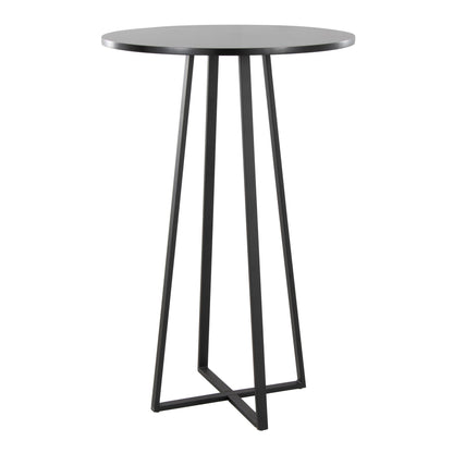 Cosmo Bar Table, Black/Black