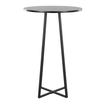 Cosmo Bar Table, Black/Black