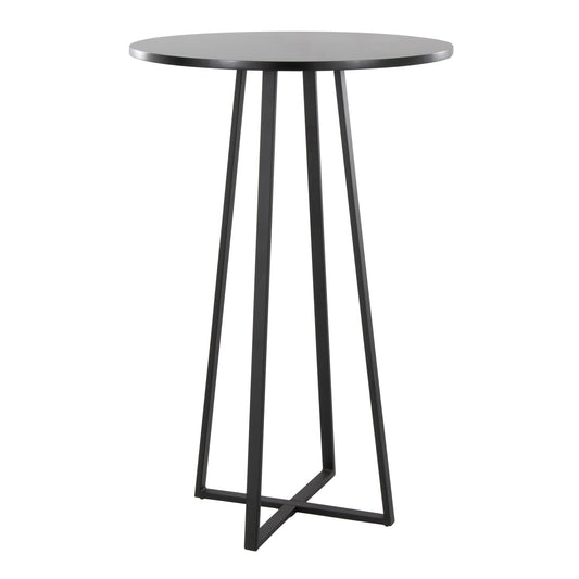 Cosmo Bar Table, Black/Black