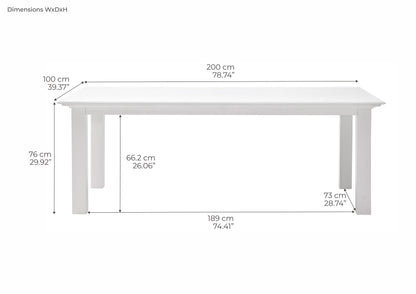 Halifax Dining Table 79"