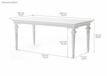 Provence Dining Table 79"