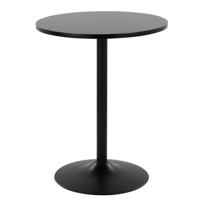Pebble 3-Height Table, Black/Black