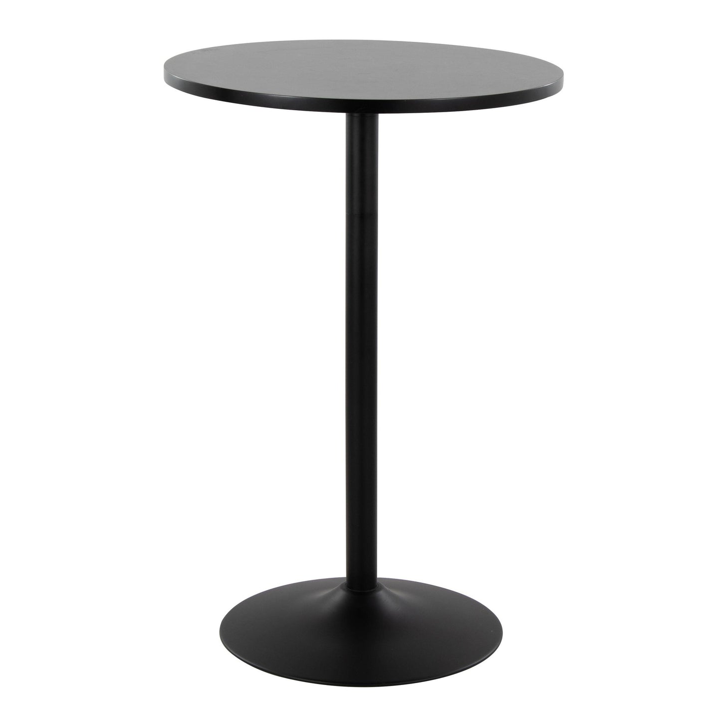 Pebble 3-Height Table, Black/Black