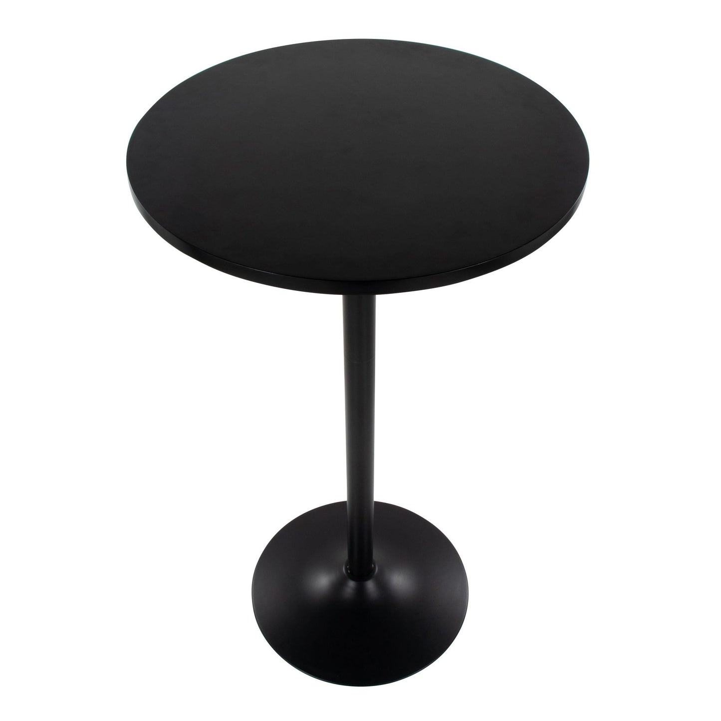 Pebble 3-Height Table, Black/Black