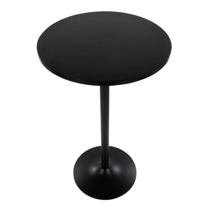 Pebble 3-Height Table, Black/Black