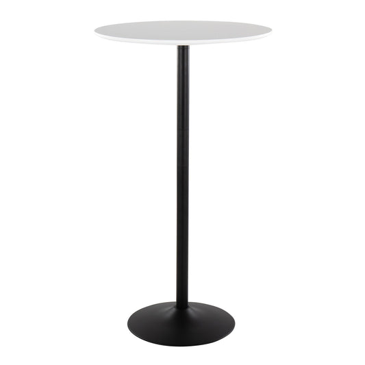 Pebble 3-Height Table, White