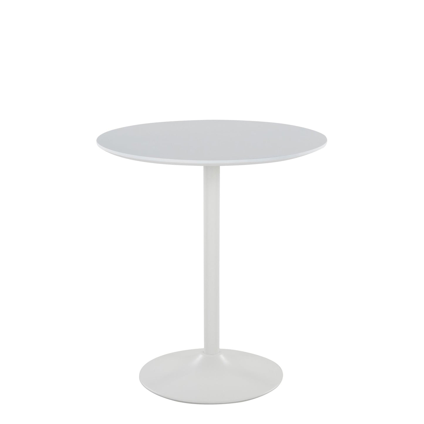 Pebble 3-Height Table, White/White