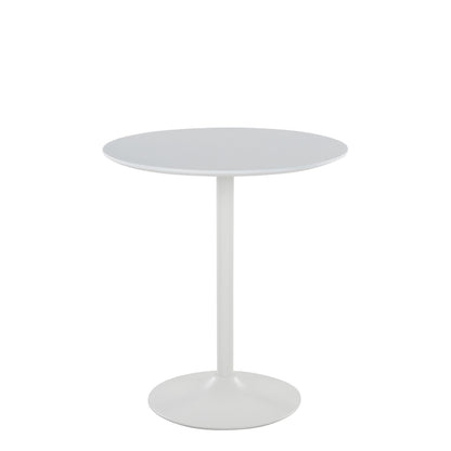 Pebble 3-Height Table, White/White